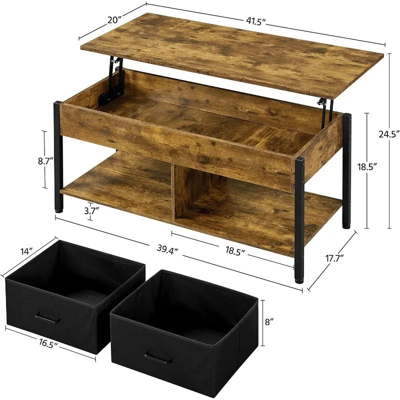 Lift-Top Coffee-Table