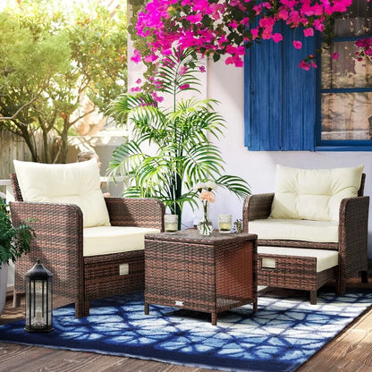 Wicker Patio-set