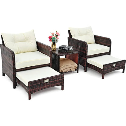 Wicker Patio-set