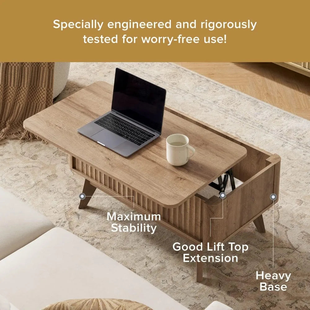 Lift-Top Coffee-Table